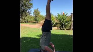 Wine yoga with L'Avenir winemaker Dirk Coetzee
