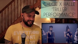 🔥 THEY CAN DO IT ALL! | CHLOE X HALLE - TRILLER PERFORMANCE (REACTION)
