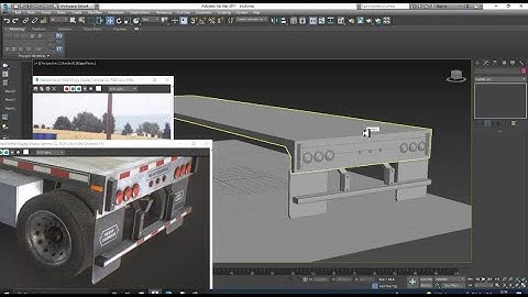 3DsMax Tutorials, Tutorial on 3D Modeling a Flat Bed Truck in 3dsmax (Part 1)