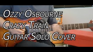 Ozzy Osbourne(오지오스본)-Crazy Train Solo Cover