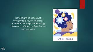 Rote Learning Vs Conceptual Learning
