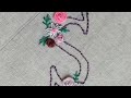 Stylish Letter S Alphabets Hand Embroidery Tutorial Design | Easy to Stunning Design |