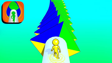 Helix Runner 3D ​- All Levels Gameplay Android,ios (Levels 1-5)