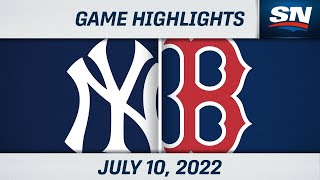 MLB Highlights | Yankees vs. Red Sox - July 10, 2022