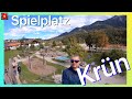 Spielplatz in Krün in Oberbayern