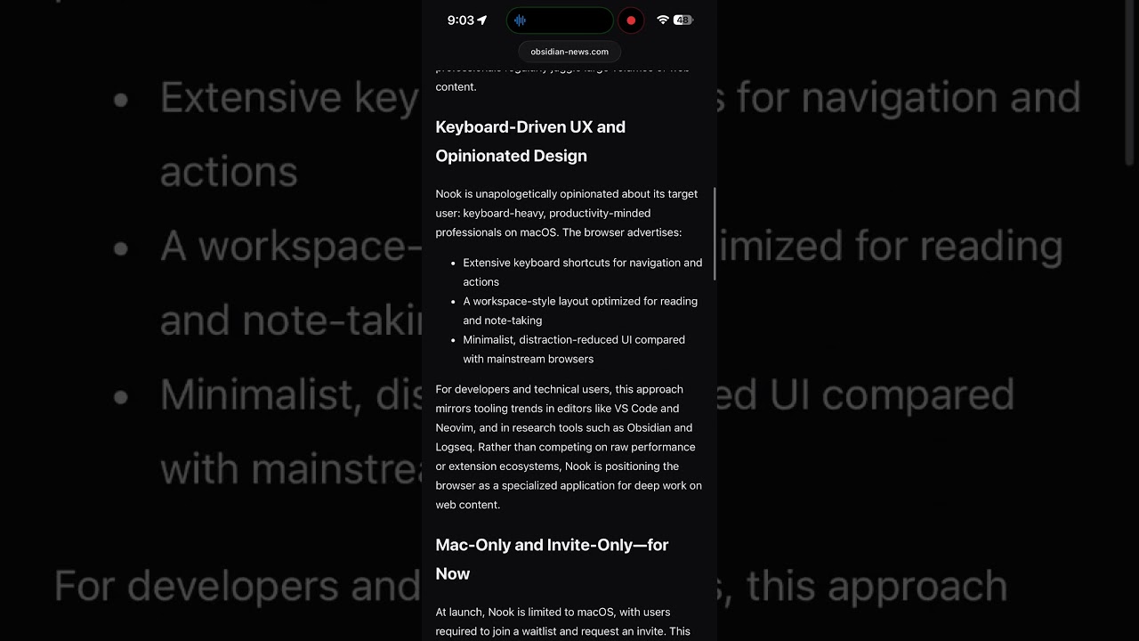 Obsidian News - Automated AI Tech News Blog