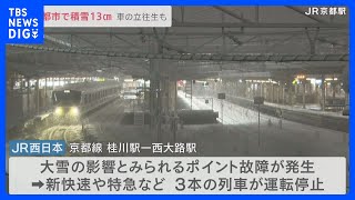 “最強寒波”で繁華街は？ 臨時休業、接触事故にJR運休も…　新潟・上越市～京都～松江【リレー中継】｜TBS NEWS DIG