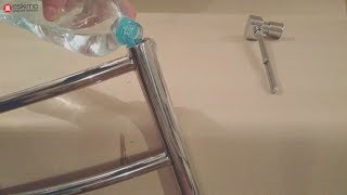 Как залить воду в полотенцесушитель электрический и смонтировать ТЭН
