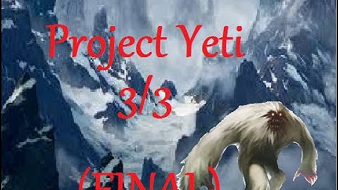 "Let Down" - FINAL - Project Yeti(Custom Zombie Map)