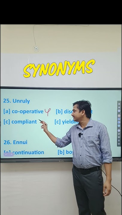 Unruly synonyms english vocab ssc cgl bank viral gd shorts unruly-synonyms-english-vocab-ssc-cgl-bank-viral-gd-shorts