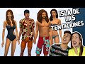 Hacemos a los personajes de la ISLA DE LAS TENTACIONES en los SIMS 4 🙀