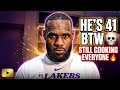 LEBRON WENT NUCLEAR AT 41 😳🔥 “DON’T WAKE THE BEAST”