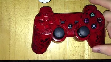 Zebra and Red skull custom controllers