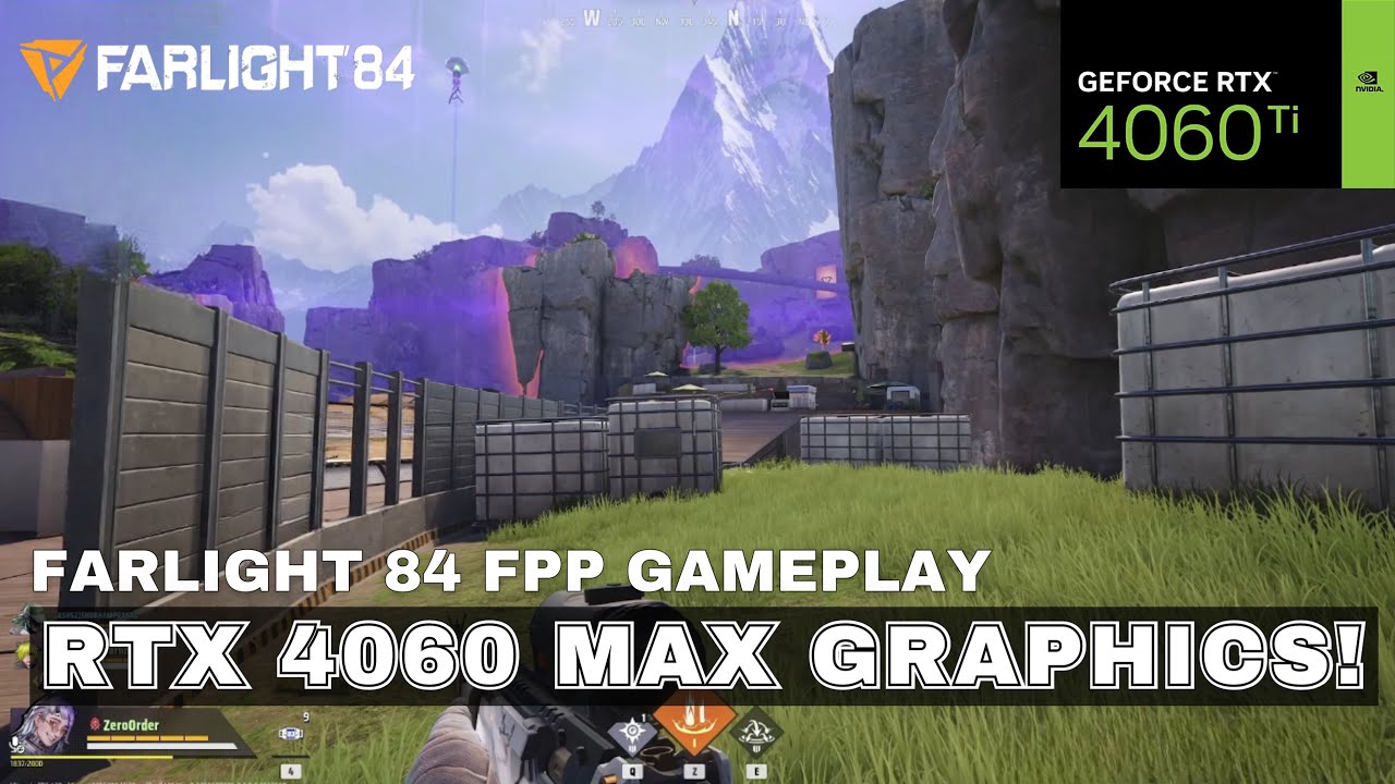 Farlight 84 FPP Gameplay | RTX 4060 Max Graphic Settings!
