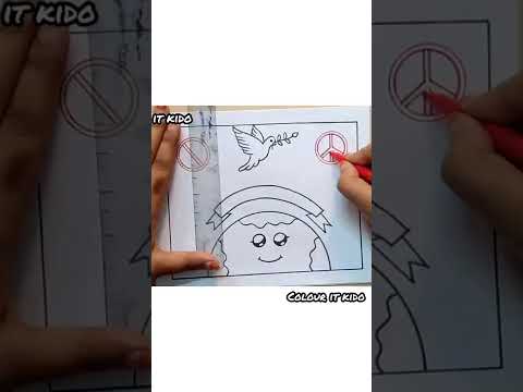 Peace day Drawing