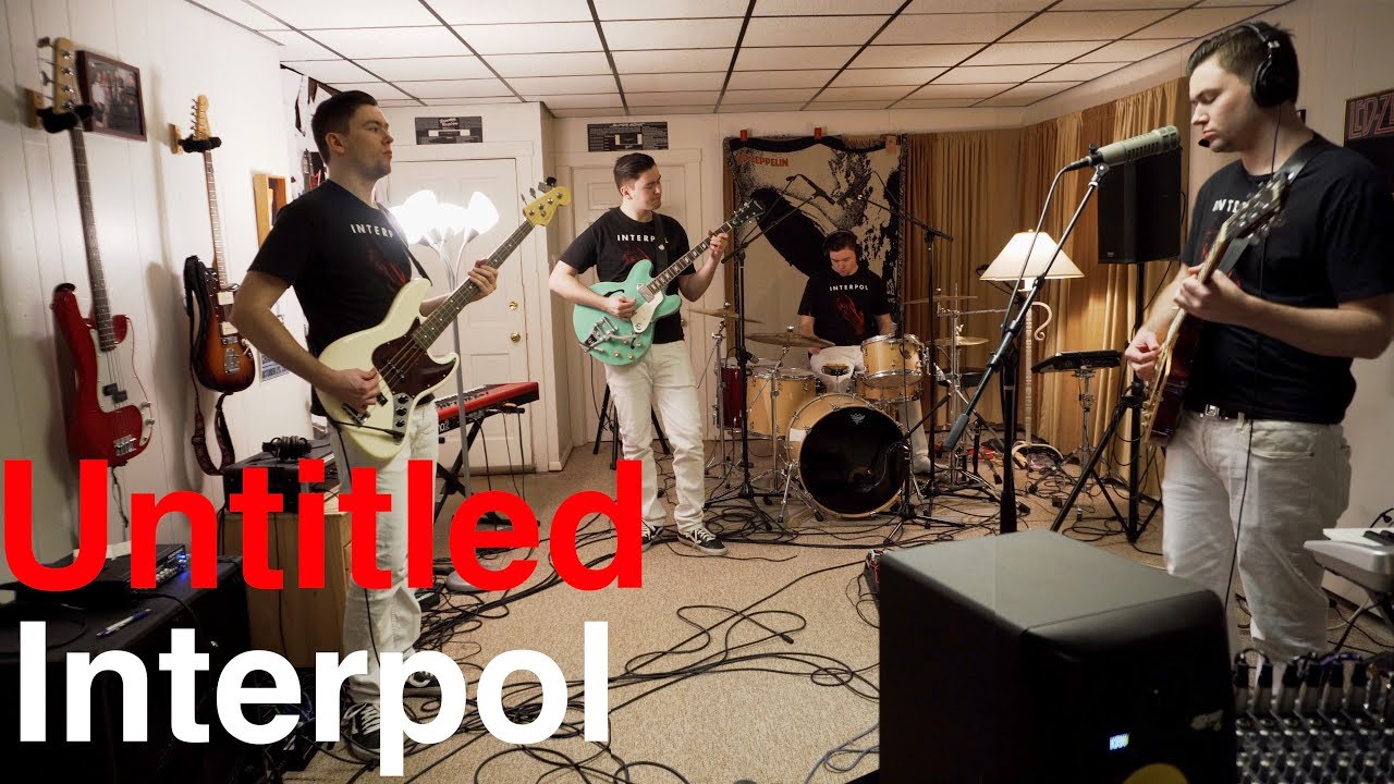 Interpol - Untitled (Cover by Joe Edelmann)