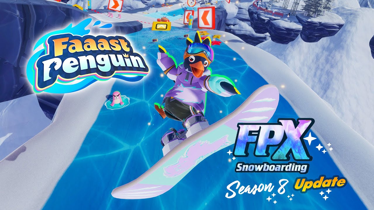 ◉] Faaast Penguin FPX Snowboarding #SnowboardDay ❄️ @SQU33ZiN
