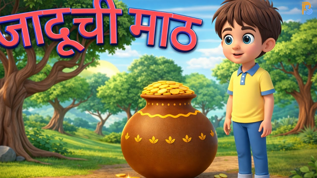 जादूची माठ – प्रामाणिकपणा आणि संयम | Kids Moral Story in Marathi | Animated Story | Giggle Wiggle