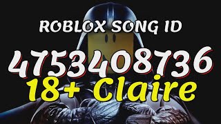 18+ Claire Roblox Song IDs/Codes - Roblox Jazz / roblox classical music / life in paradise music) the normal elevator) {+} old roblox nastolgia music (+) adopt me music- (ALL)
