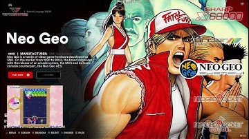 Neo Geo Game List, Retrostation GTX