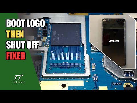 Asus Zenfone Max Pro M1 X00TD Boot Logo then Shut Off eMCP Repair No Data Lost Tutorial | Tech Tomer