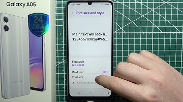 Samsung Galaxy A05: How to Adjust DPI Settings