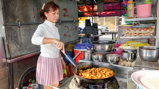 Hardworking Mother & Daughter Cook Penang’s Best Salted Fish Fried Rice - Malaysian Street Food