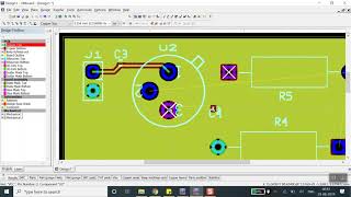 Multisim Ultiboard PCB Designing Tutorial 7 : Power Plane and Routing