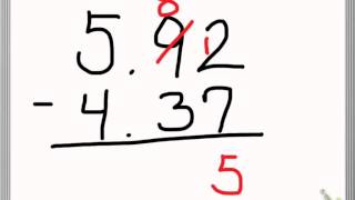 adding & subtracting decimals review