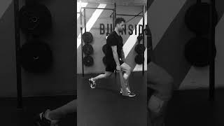 Towel iso split squat