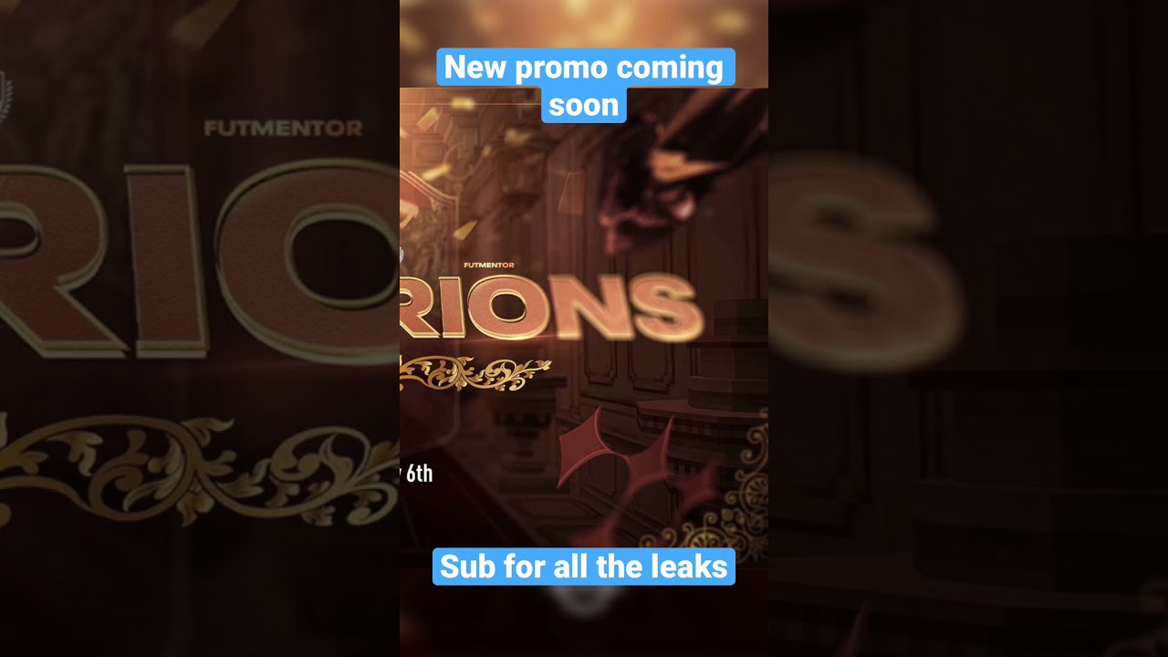 FUT CENTURIONS PROMO COMING SOON 😍😳