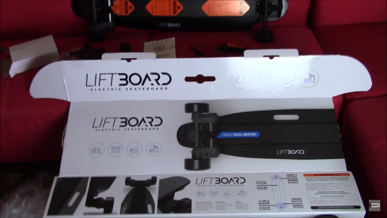 Sweet! New Liftboard Unboxing Awesome Dual Motor Electric Skateboard