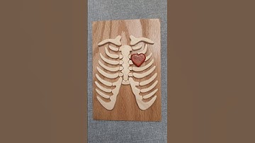 Scroll Saw Skeleton Intarsia Woodworking