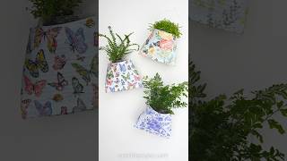 Decoupage Tin Can Planters 🪴 🌱 🪴