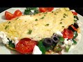 Omelette mditerranenne  cuisine mditerranenne