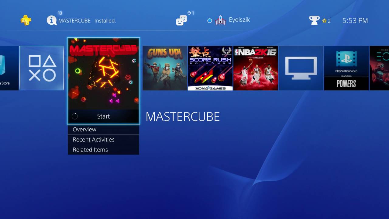 MasterCube (PS4) - Eyeiszik playing MasterCube!