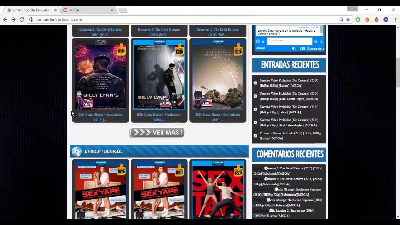 Descargar Peliculas y Series Español Latino [MEGA] Sin Límites YouTube