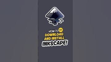 FREE Vector Program! How to Download & Install Inkscape!