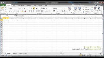 MS Excel 2010 / How to minimize/expand the ribbon