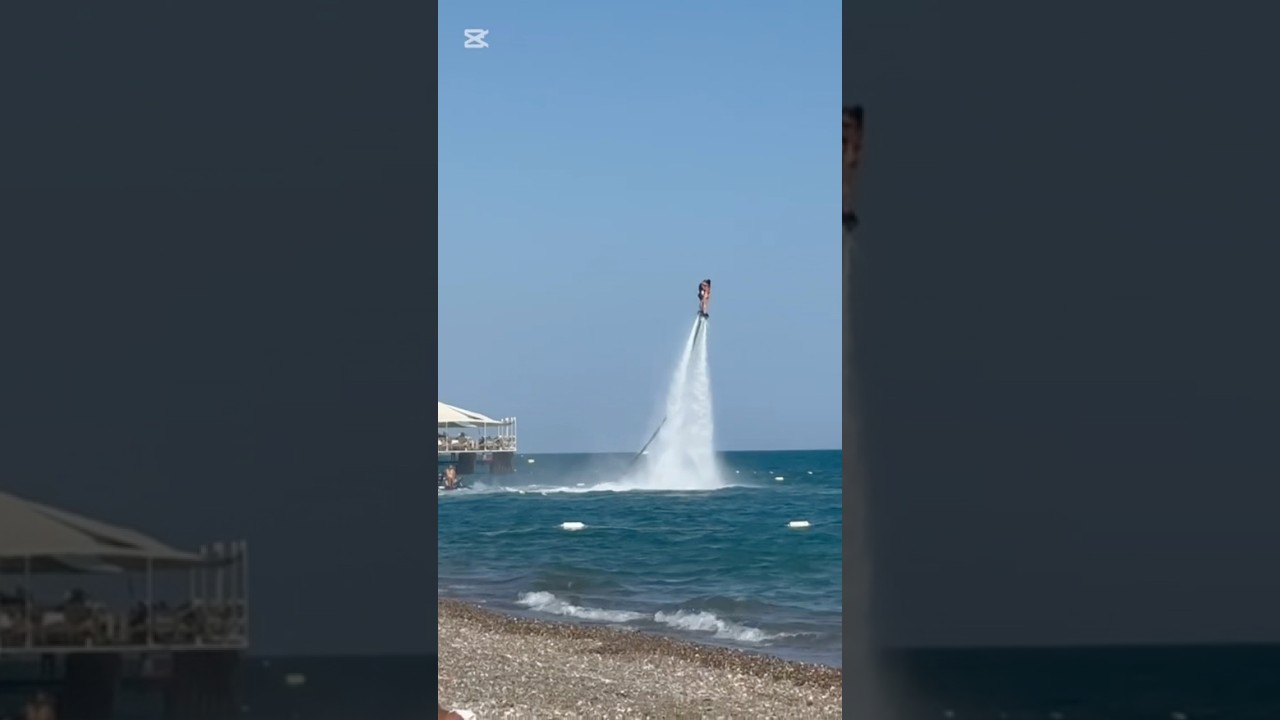 İzlerken bile heyecan yaratan su sporları. 