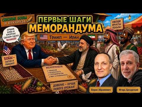 Первые шаги выполнения меморандума Трампа с Ираном | Горя от ума 2