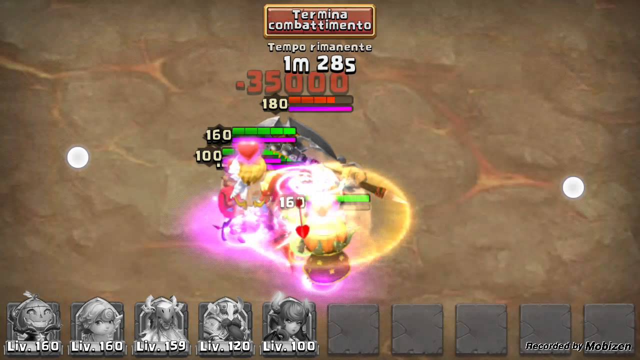 -CASTLE CLASH ITA- boss 3 stun