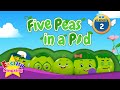 Five Peas in a Pod - Fairy tale - English Stories (Reading Books)