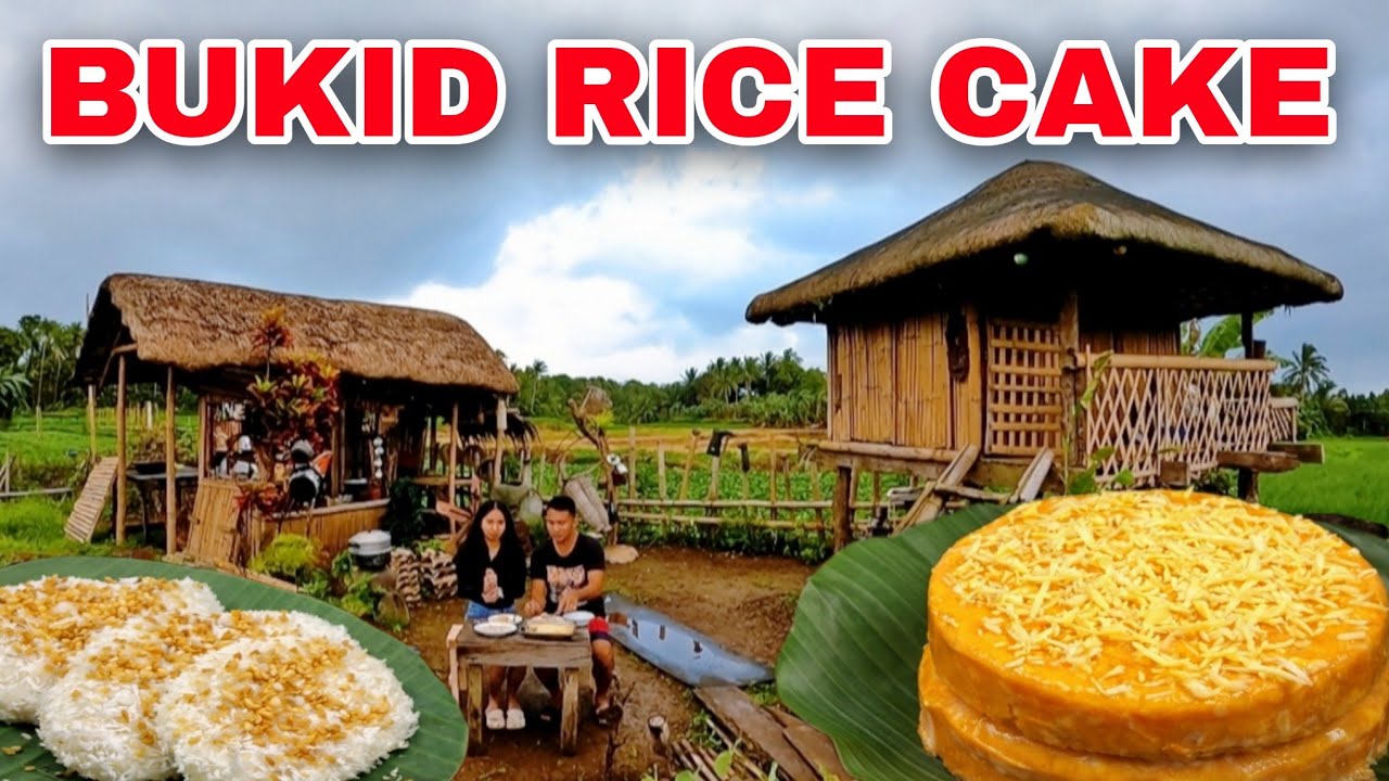 Simpleng Kakaning Pinoy sa Bukid | Palitaw at Rice Cake