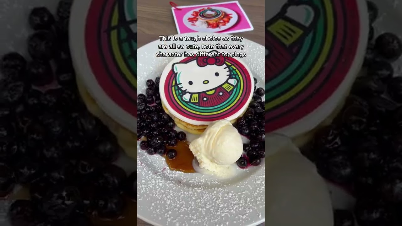 Hello Kitty Inspired Menu! 