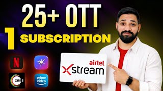 Airtel Xstream App Setup 25 Ott In 1 Subscription