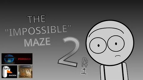 The Impossible Maze 2: Part 1 - Playthrough (BAD ENDING + SECRET)