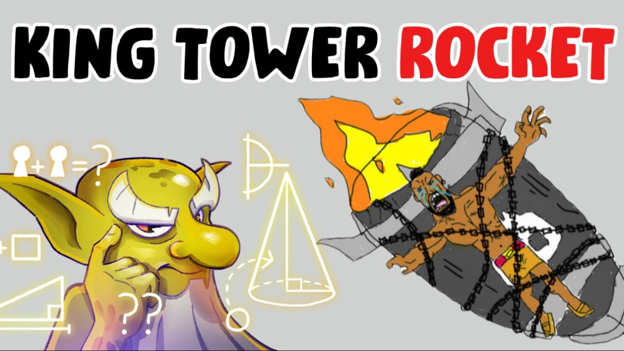 King Tower ROCKET CYCLE! (No Princess Tower Damage)