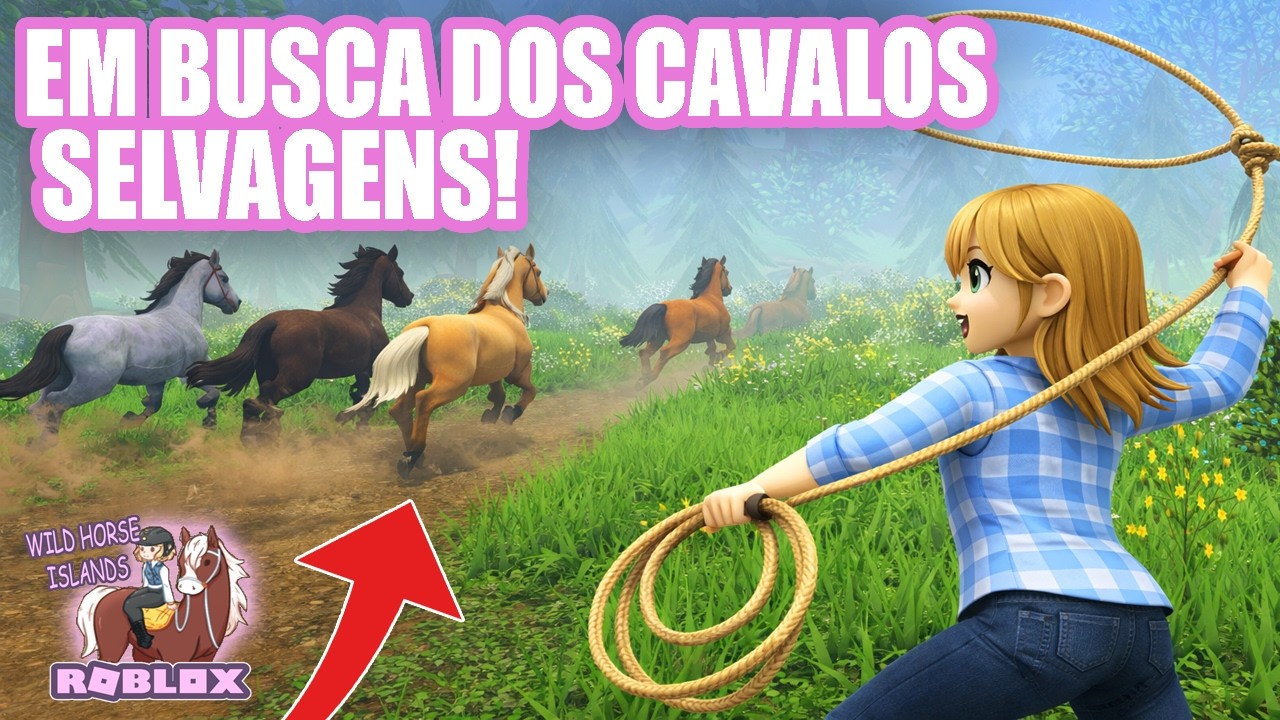 EM BUSCA DOS CAVALOS MAIS RAROS E SELVAGENS! | Wild Horse Islands