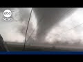 Multiday tornado outbreak and wildfires